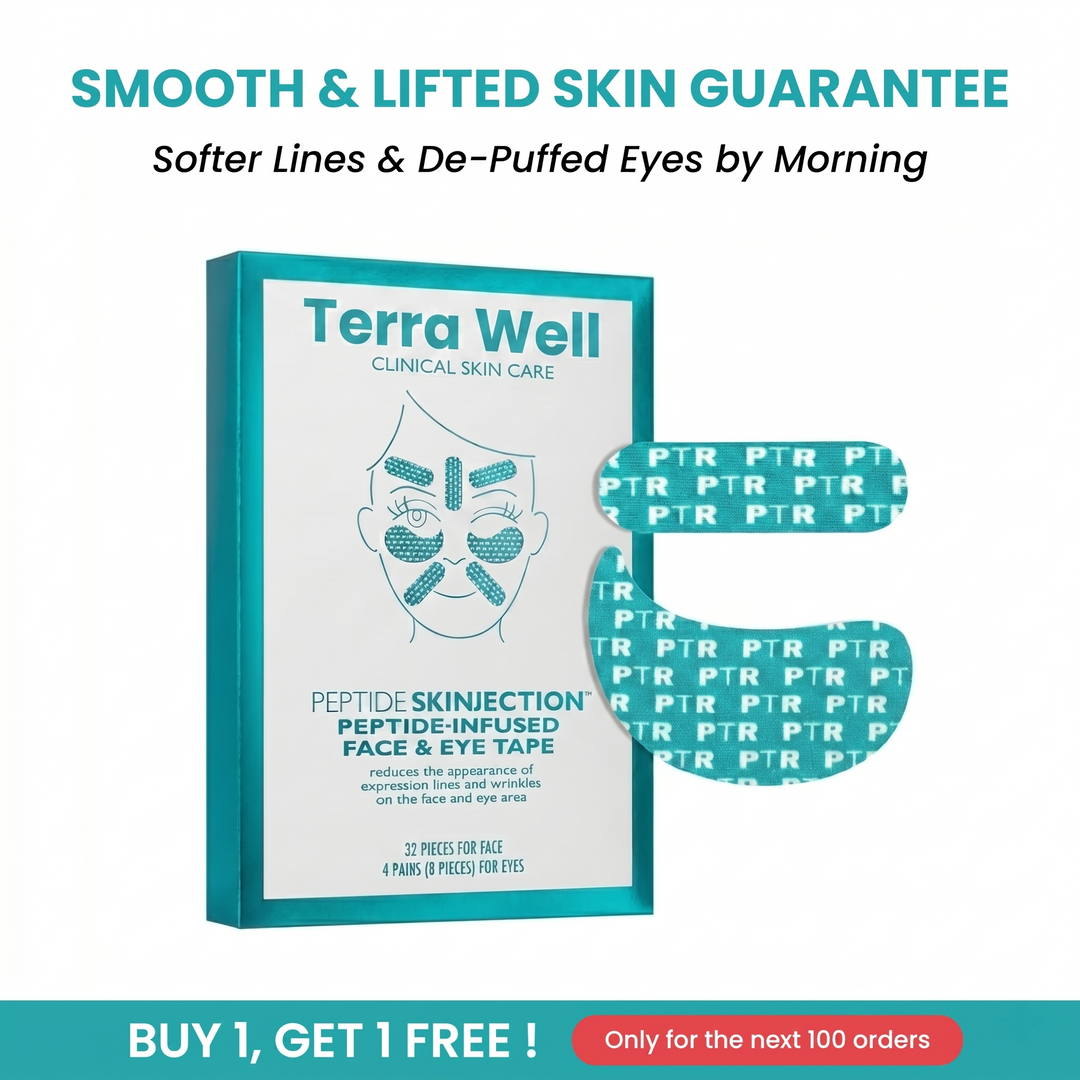 Peptide-Infused Face & Eye Tape